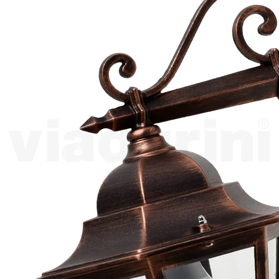 Garden Wall Lamp in Die-Cast Aluminum Made in Italy - Pinako Viadurini