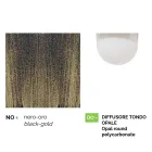 Garden wall lamp in die-cast aluminum made in Italy, Anusca Viadurini