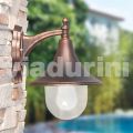 Garden wall lamp in die-cast aluminum made in Italy, Anusca