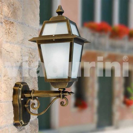 Kristel, an aluminum garden wall lamp made in Italy Viadurini