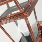 Kristel, an aluminum garden wall lamp made in Italy Viadurini