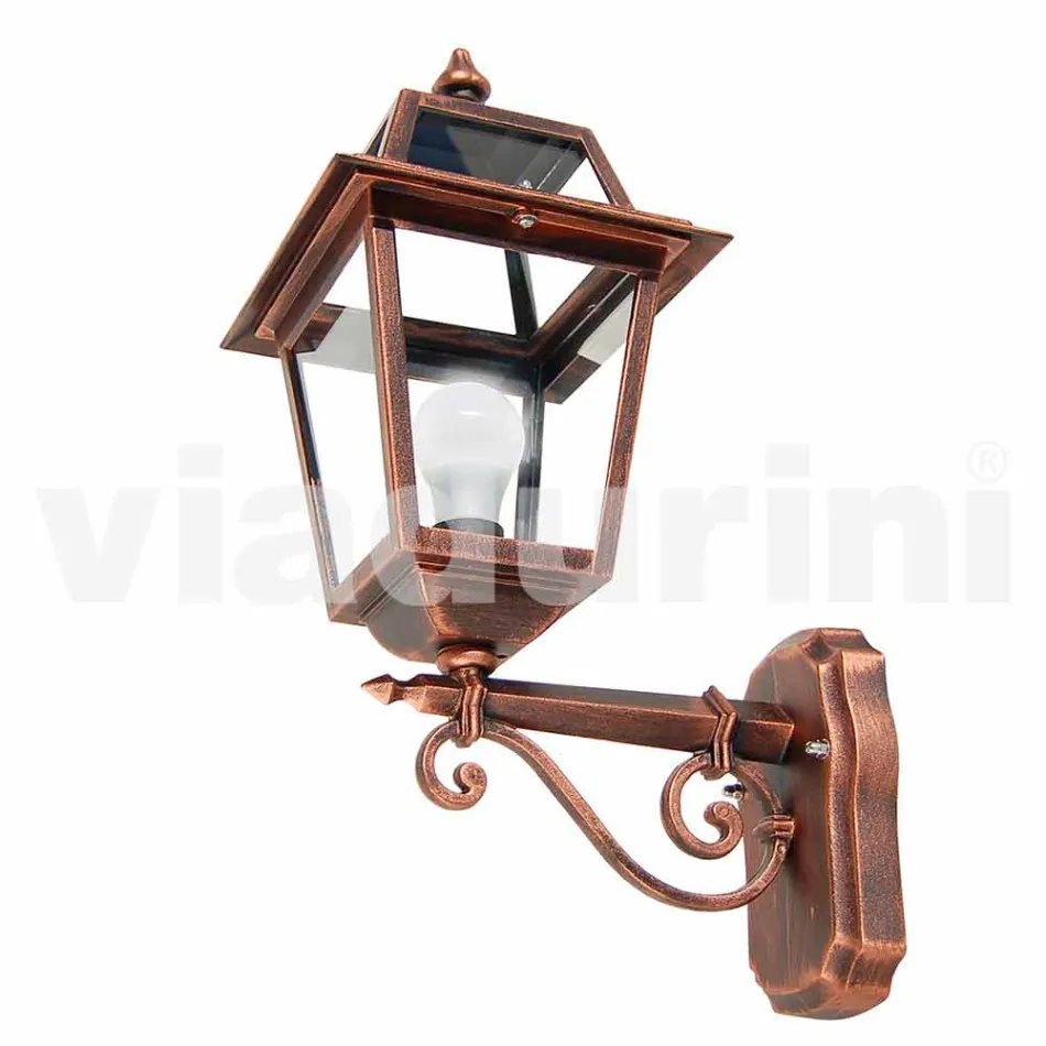 Kristel, an aluminum garden wall lamp made in Italy Viadurini