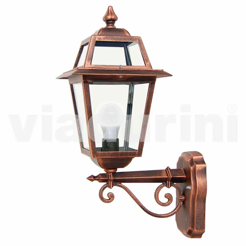 Kristel, an aluminum garden wall lamp made in Italy Viadurini