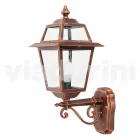 Kristel, an aluminum garden wall lamp made in Italy Viadurini