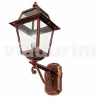 Kristel, an aluminum garden wall lamp made in Italy Viadurini