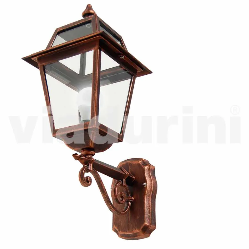 Kristel, an aluminum garden wall lamp made in Italy Viadurini