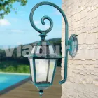Kristel, an aluminum garden wall lamp made in Italy Viadurini