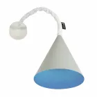 In-es.artdesign Jazz design wall lamp in painted concrete Viadurini