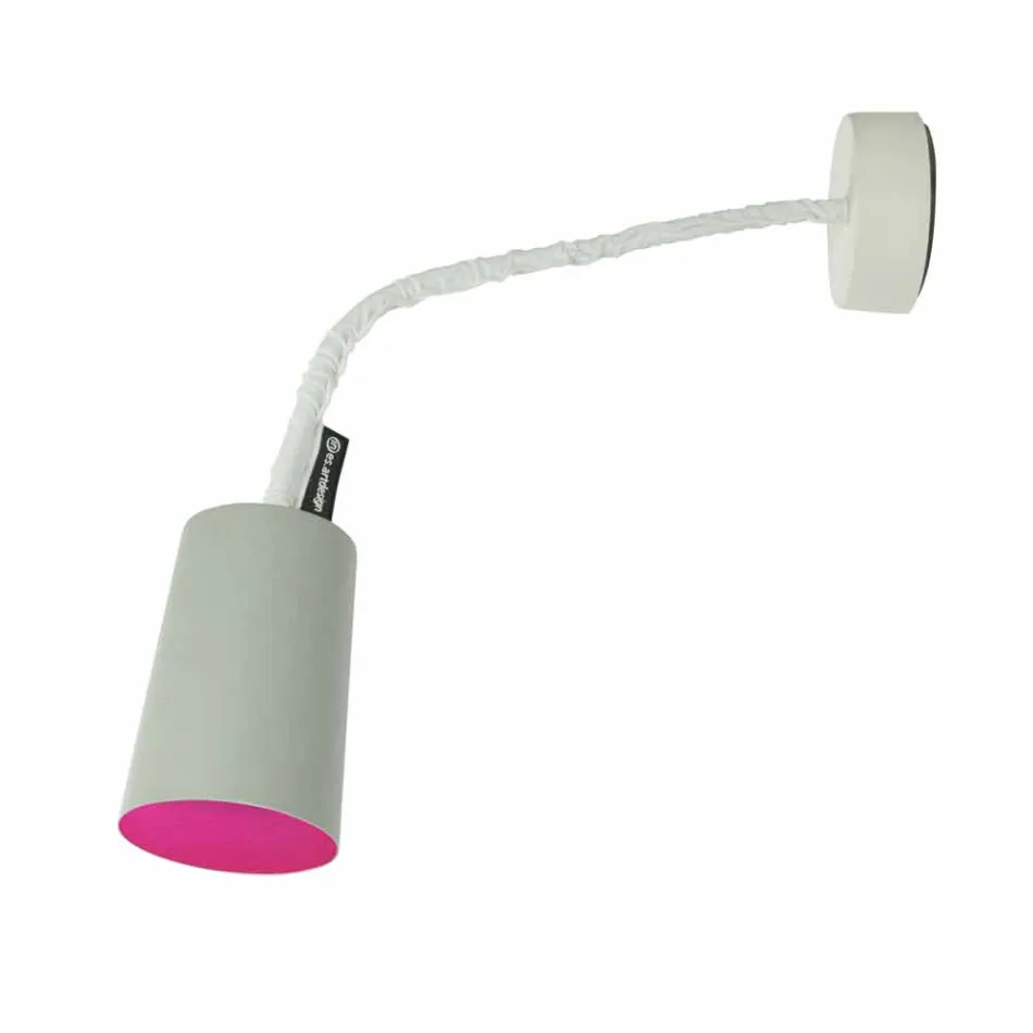 Design wall lamp In-es.artdesign Paint in Painted concrete Viadurini