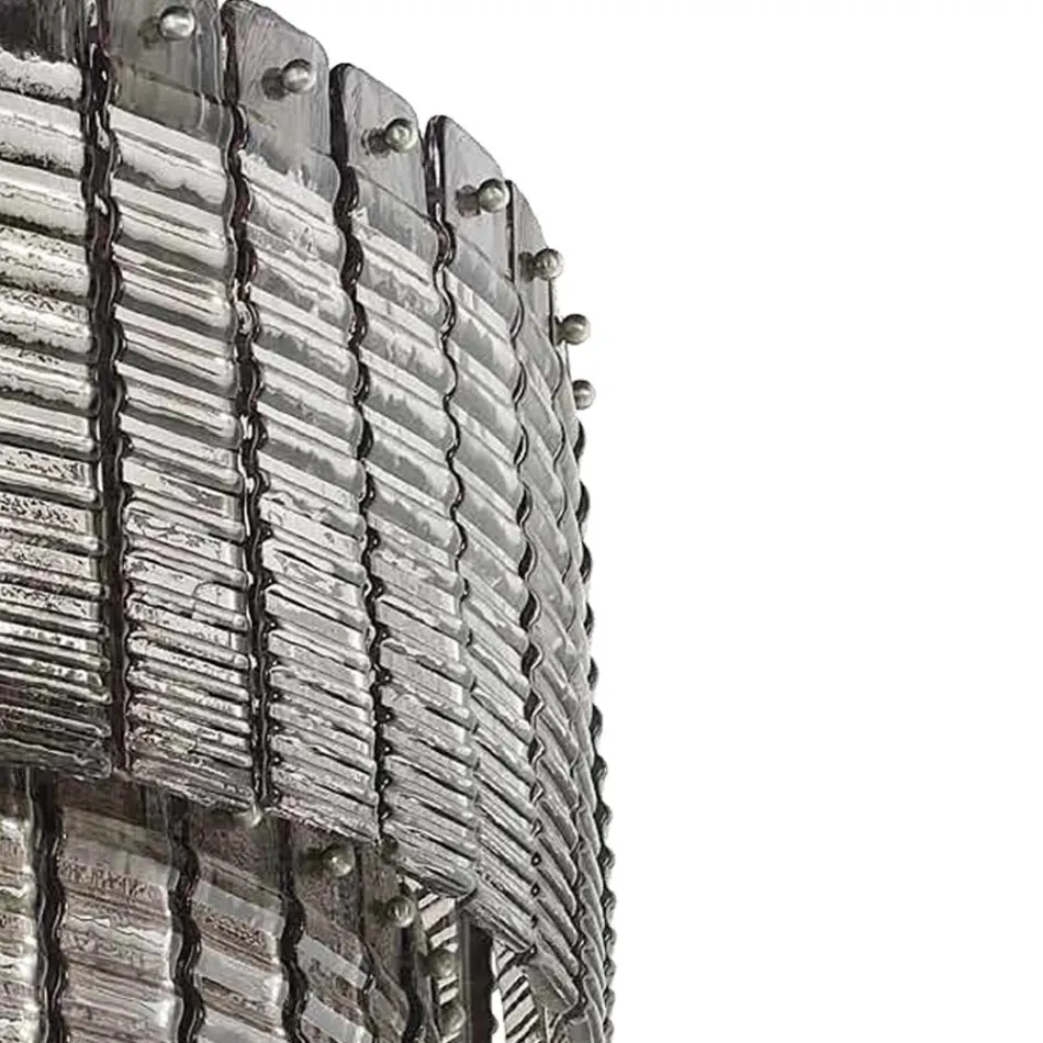 Modern Wall Lamp in Luxury Handcrafted Glass Made in Italy - Valadier Viadurini