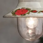 Outdoor Wall Lamp in Hand Painted White Aluminum - Imperia Viadurini