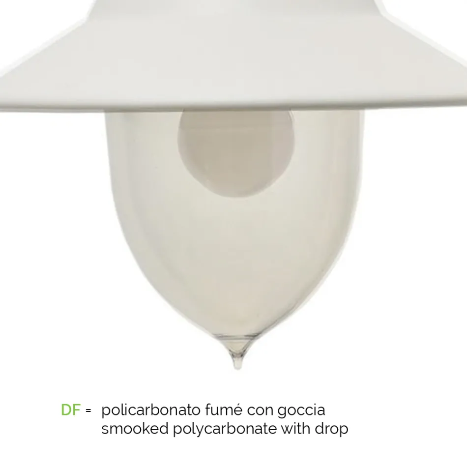 Vintage Outdoor Wall Lamp in Aluminum Made in Italy - Cassandra Viadurini