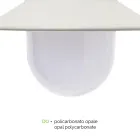 Vintage Outdoor Wall Lamp in Aluminum Made in Italy - Cassandra Viadurini