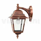 Aluminum garden wall lamp made in Italy, Aquilina Viadurini