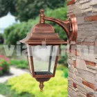 Aluminum garden wall lamp made in Italy, Aquilina Viadurini