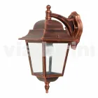 Aluminum garden wall lamp made in Italy, Aquilina Viadurini