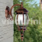 Aluminum garden wall lamp made in Italy, Anika Viadurini