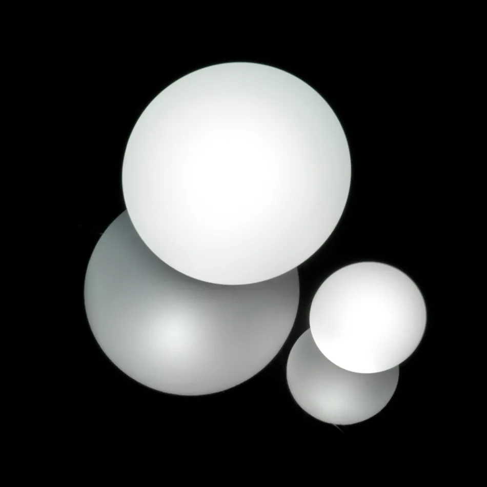 Calipso Two-Color Polyethylene Sphere Lamp for Aquatic Use Made in Italy Viadurini