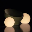 Calipso Two-Color Polyethylene Sphere Lamp for Aquatic Use Made in Italy Viadurini