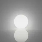 Globe sphere / table lamp Slide Globo white bright made in Italy Viadurini