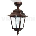 Aluminum garden ceiling lamp made in Italy, Aquilina