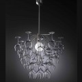Modern design pendant lamp with 30 glasses Sauvignon