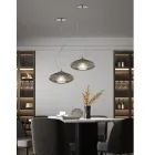 Handmade Blown Glass Suspension Lamp in Venice - Dafne Viadurini