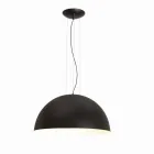Two-colored suspension lamp in steel, Ø60xh.30xL.80cm cable, Tara Viadurini