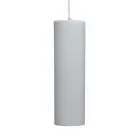 Cylindrical Suspension Lamp in Polyethylene Made in Italy - Minervo Viadurini