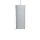 Cylindrical Suspension Lamp in Polyethylene Made in Italy - Minervo Viadurini