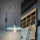 Suspension lamp with directional arm Sally country style Viadurini