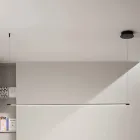 Pendant Lamp with LED Light and Length-Adjustable Cables - Orange Viadurini