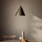Indoor Pendant Lamp in Graphene or Morocco Made in Italy - Rain Viadurini
