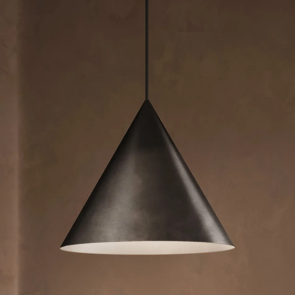Indoor Pendant Lamp in Graphene or Morocco Made in Italy - Rain Viadurini