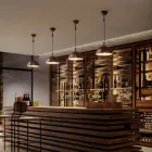 Rustic design pendant lamp Ø40 cm Galileo Il Fanale Viadurini