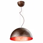Hanging lamp rustic design Ø60 cm Galileo Il Fanale Viadurini