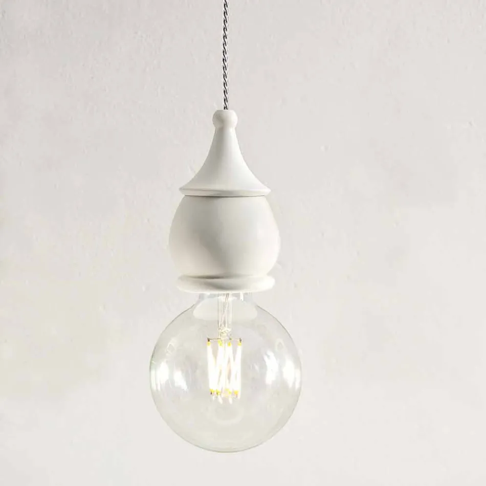 Ceramic Suspension Lamp Design - Fate Aldo Bernardi Viadurini