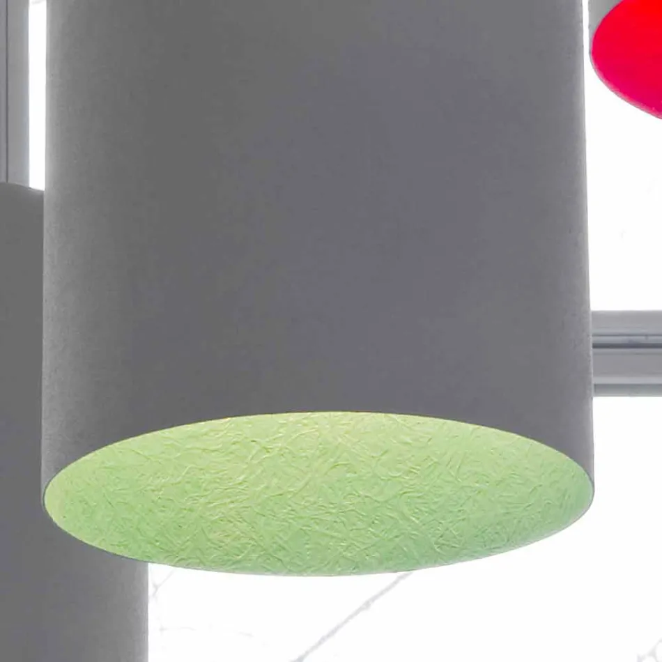 Design suspension lamp In-es.artdesign Bin Painted concrete Viadurini