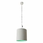 Design suspension lamp In-es.artdesign Bin Painted concrete Viadurini