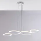 Aldebaran - Designer Glass and Metal Pendant Lamp Made in Italy Viadurini