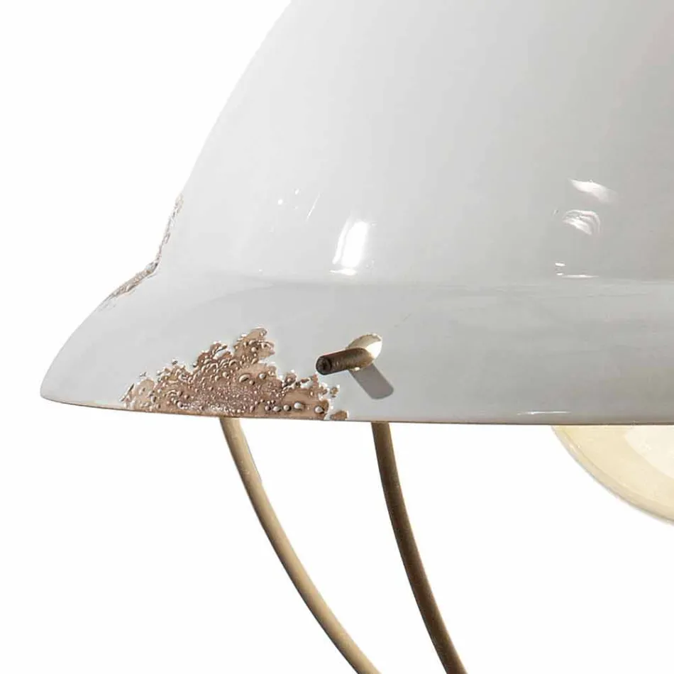 Lamp craft industrial design suspension Clara Viadurini