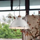 Lamp craft industrial design suspension Clara Viadurini