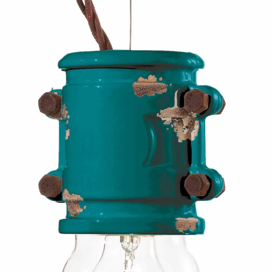 Hanging lamp crafted urban design Edith Ferroluce Viadurini