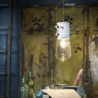 Handcrafted urban design pendant lamp Edith Ferroluce Viadurini