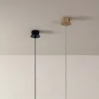 Suspension Lamp in Powder Coated Aluminum and Adjustable Cable - Buxus Viadurini