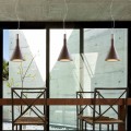 Modern pendant light Funnel by Aldo Bernardi