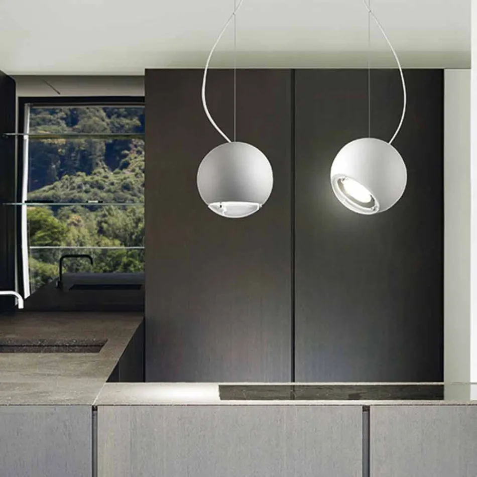 Pendant lamp ceramic globe Aldo Bernardi Viadurini