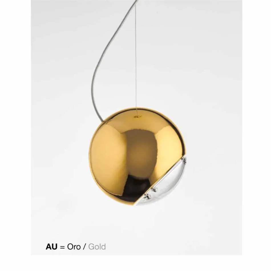 Pendant lamp ceramic globe Aldo Bernardi Viadurini
