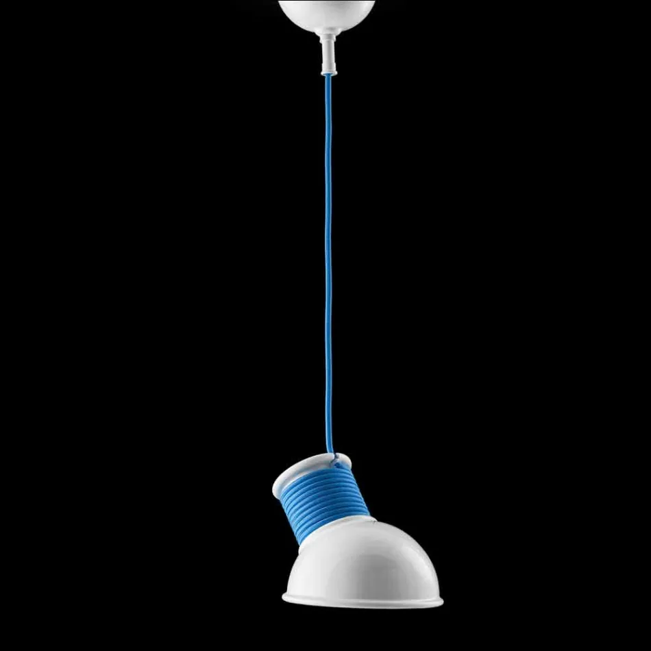 Hanging lamp Ceramic Glaze The 10 Aldo Bernardi Viadurini