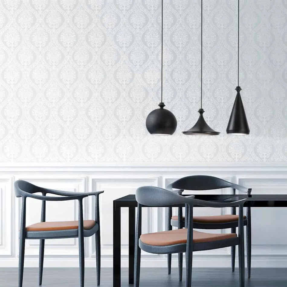 Hanging lamp Ceramic Glaze 2 LED or Standard Viadurini